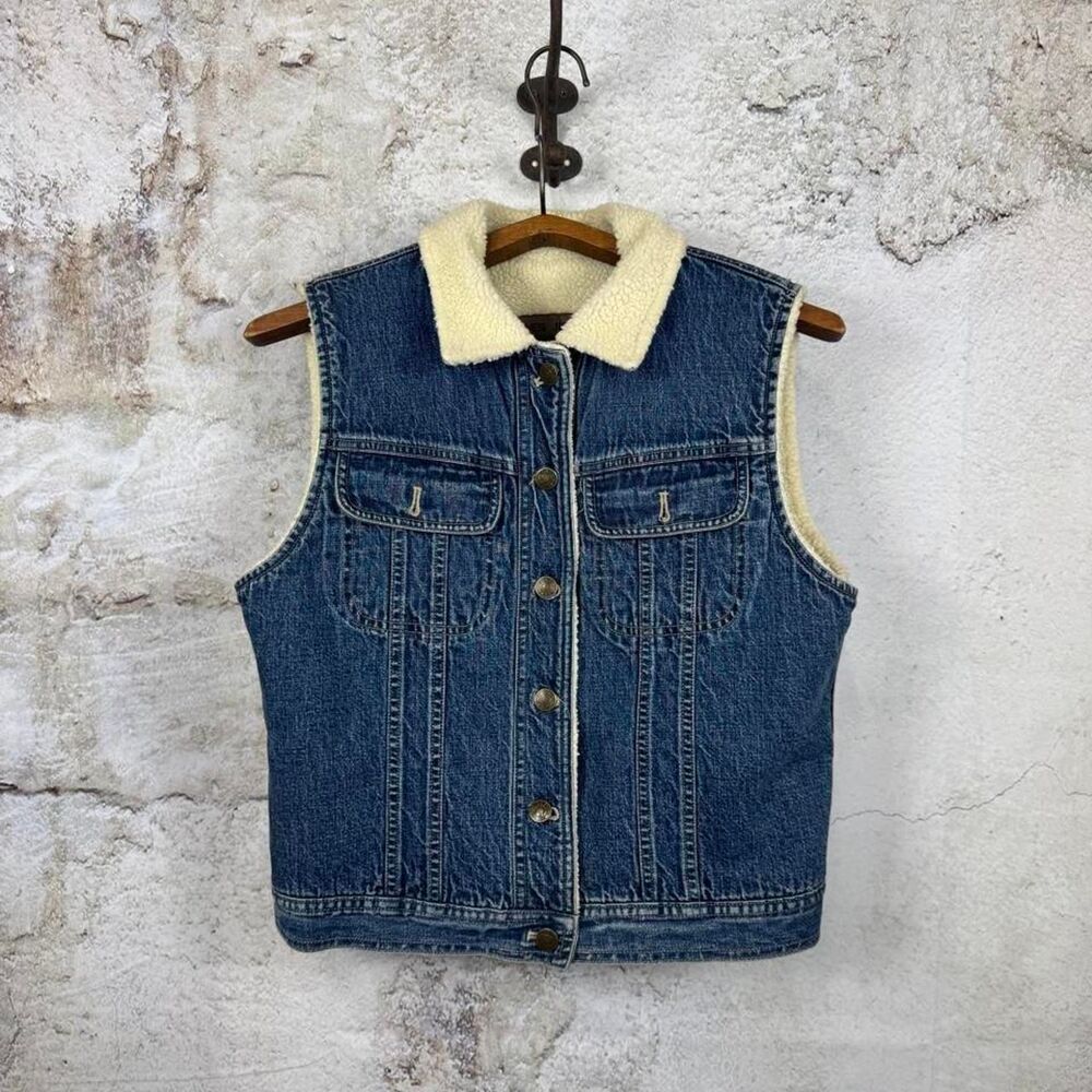 Jones-new-york Women's Blue and Navy Gilet